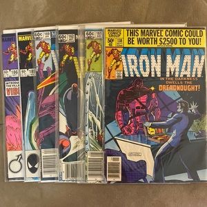 Iron man comic lot